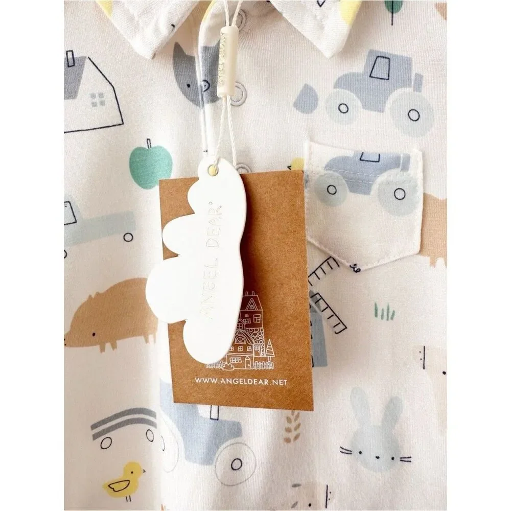 ANGEL DEAR white polo shirt